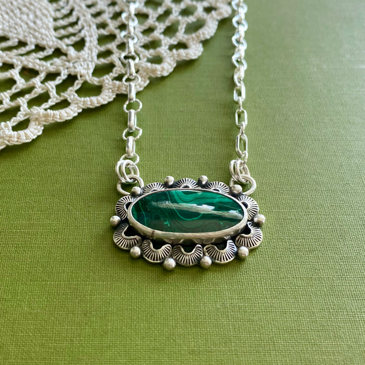 Malachite Necklace