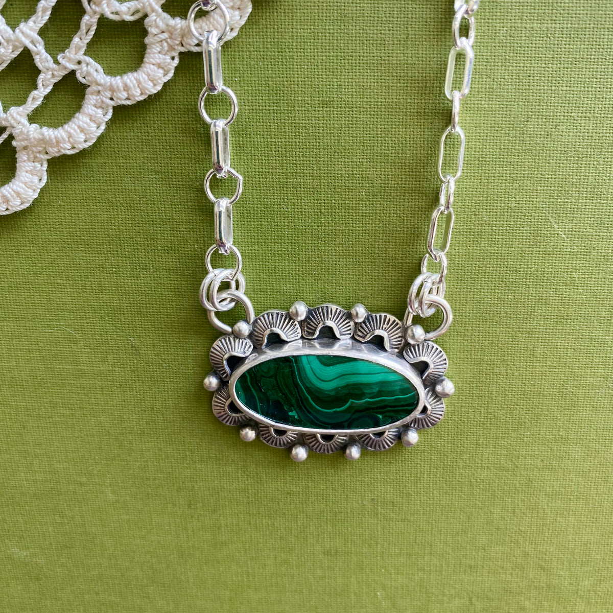 Malachite Necklace