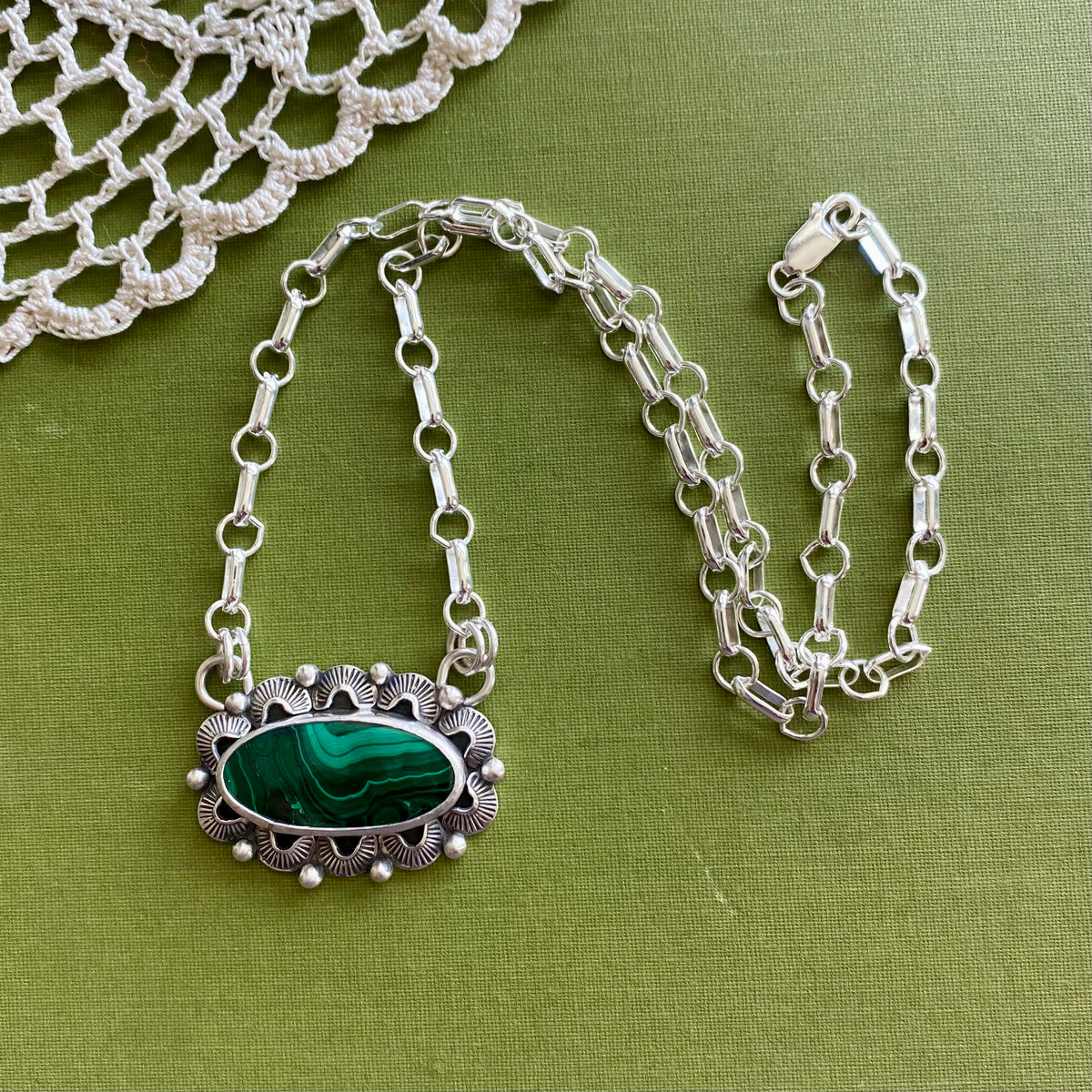 Malachite Necklace