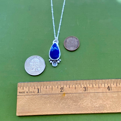 Teardrop Lapis Lazuli Pendant