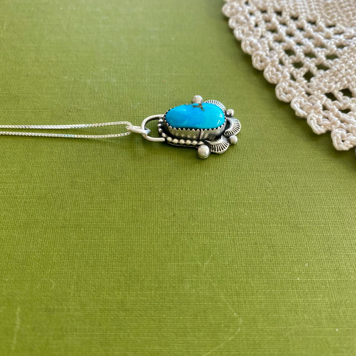 Villa Grove Turquoise Necklace