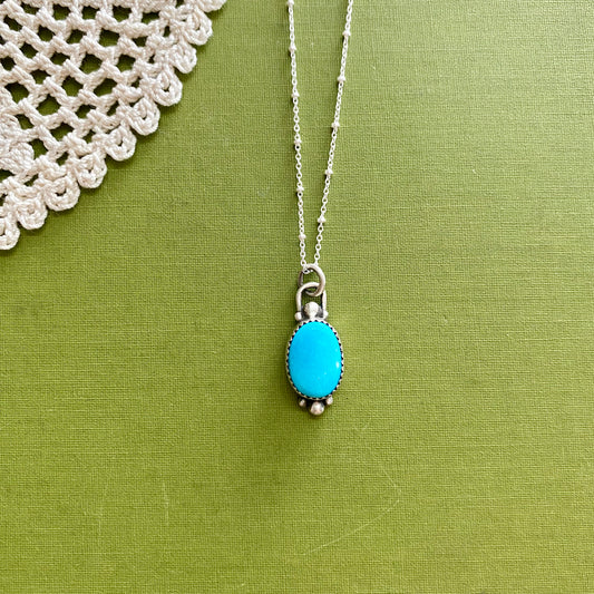 Villa Grove Turquoise Pendant