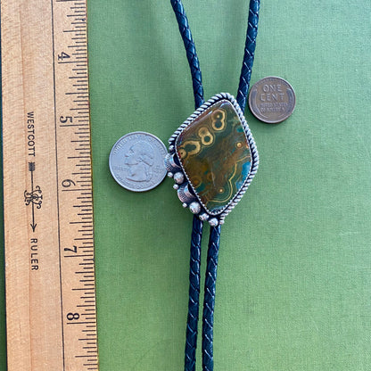 Ocean Jasper Bolo Tie