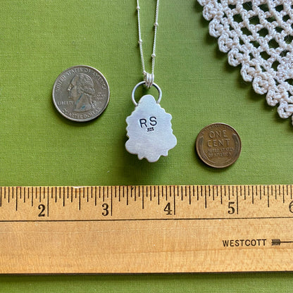 Orange Spiny Oyster Pendant