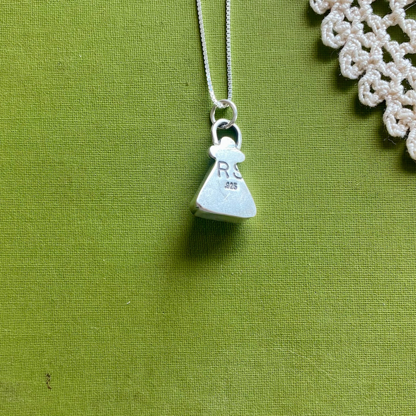 Triangle Turquoise Pendant