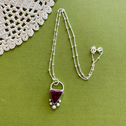 Purple Spiny Oyster Pendant