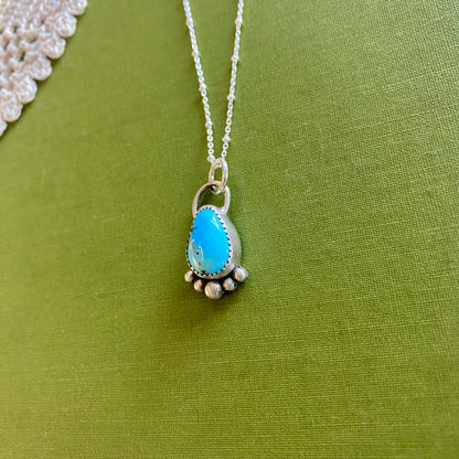 Golden Hills Turquoise Pendant