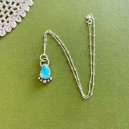 Golden Hills Turquoise Pendant