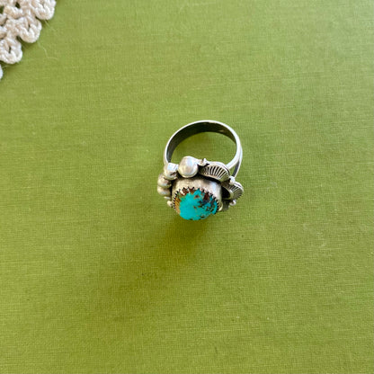 Crescent Valley Turquoise Ring