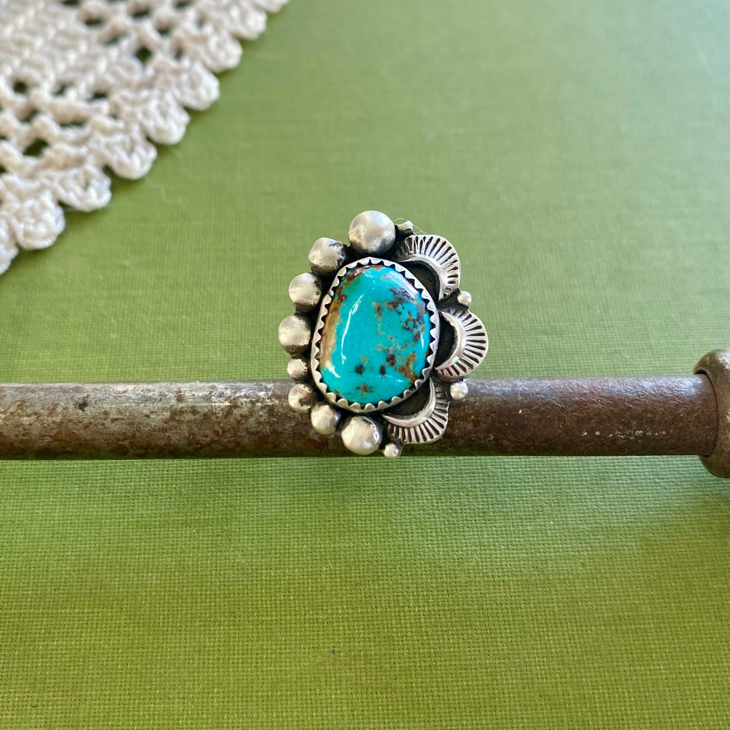 Crescent Valley Turquoise Ring