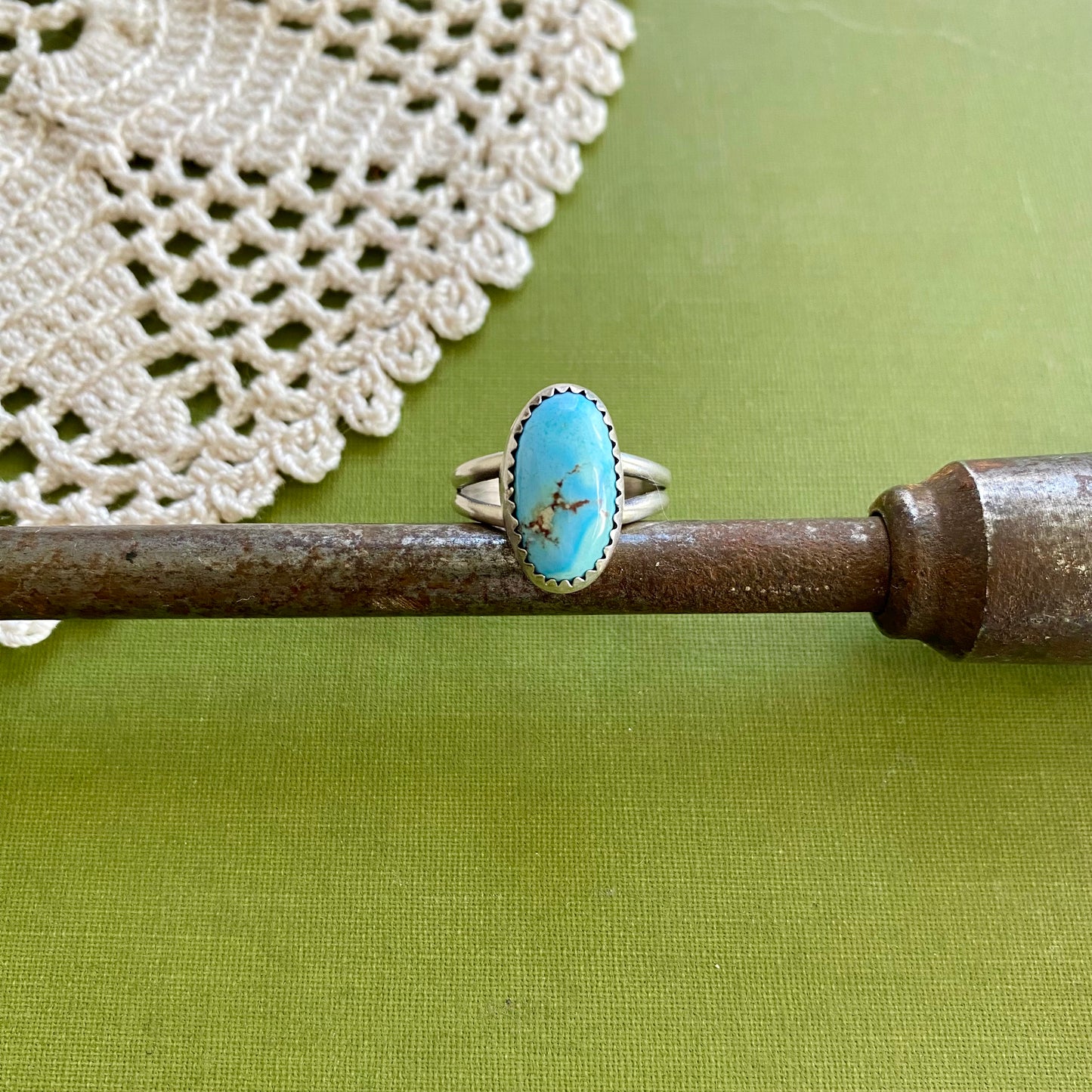 Golden Hills Turquoise Ring