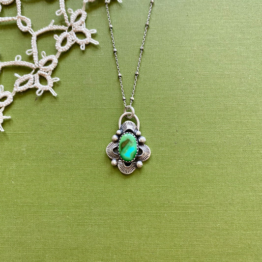 Sonoran Mountain Turquoise Pendant