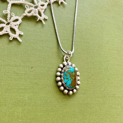 Pilot Mountain Turquoise Pendant