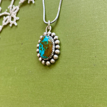 Pilot Mountain Turquoise Pendant