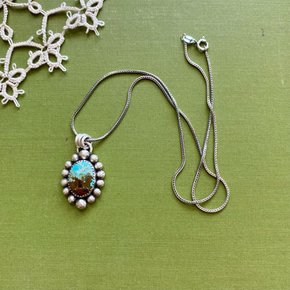 #8 Turquoise Pendant