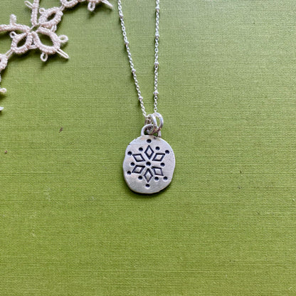 Perfectly Imperfect Stamped Pendant #13
