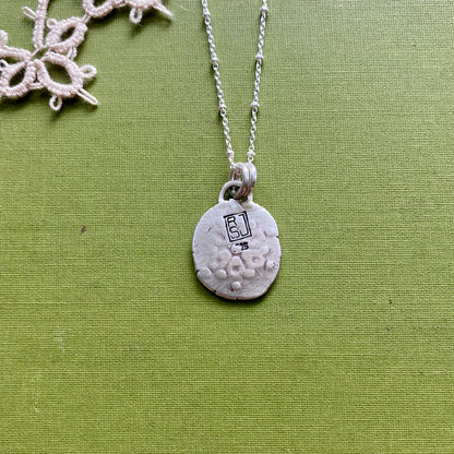 Perfectly Imperfect Stamped Pendant #13