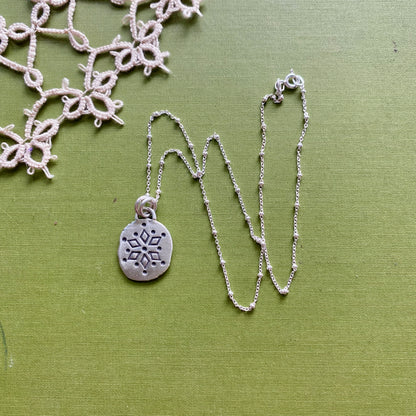 Perfectly Imperfect Stamped Pendant #13