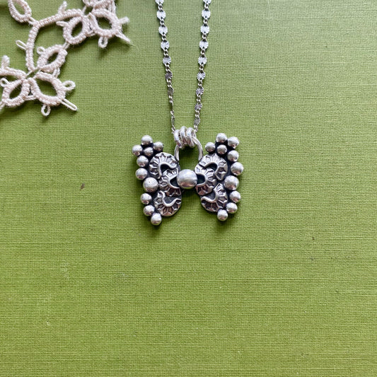 Sterling Silver Butterfly Pendant