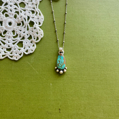 Pilot Mountain Turquoise Pendant