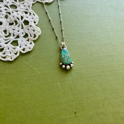 Pilot Mountain Turquoise Pendant