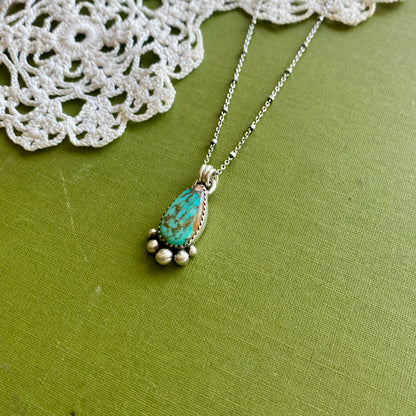 Pilot Mountain Turquoise Pendant