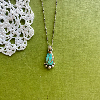 Pilot Mountain Turquoise Pendant