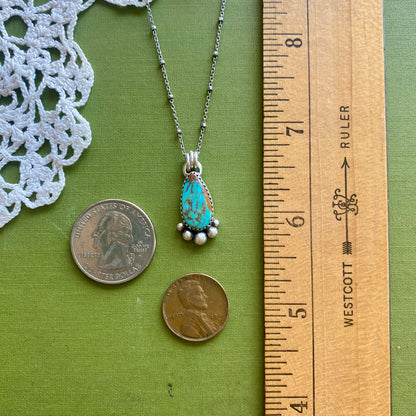 Pilot Mountain Turquoise Pendant