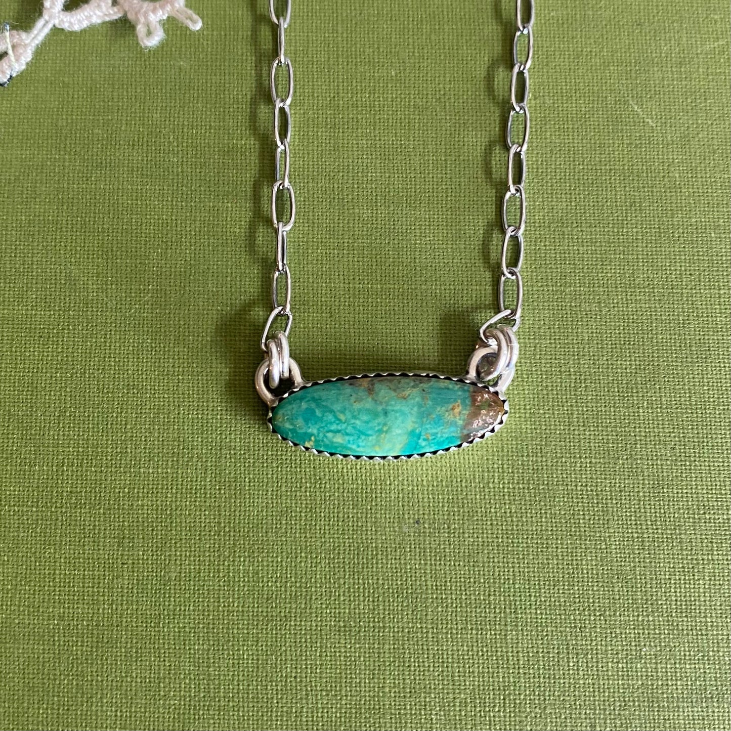 Green Turquoise Necklace