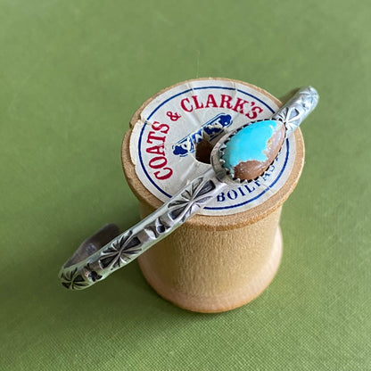 Fox Turquoise Cuff Bracelet