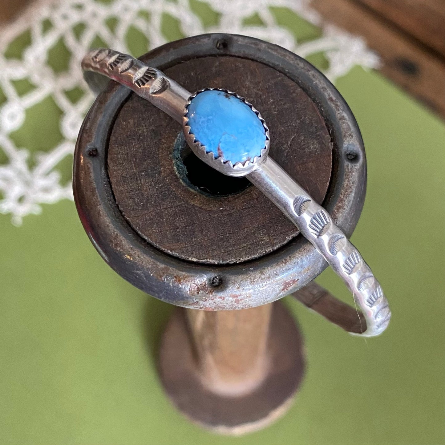 Golden Hills Turquoise Cuff Bracelet
