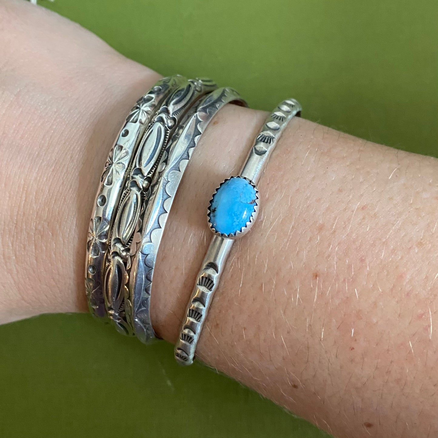 Golden Hills Turquoise Cuff Bracelet