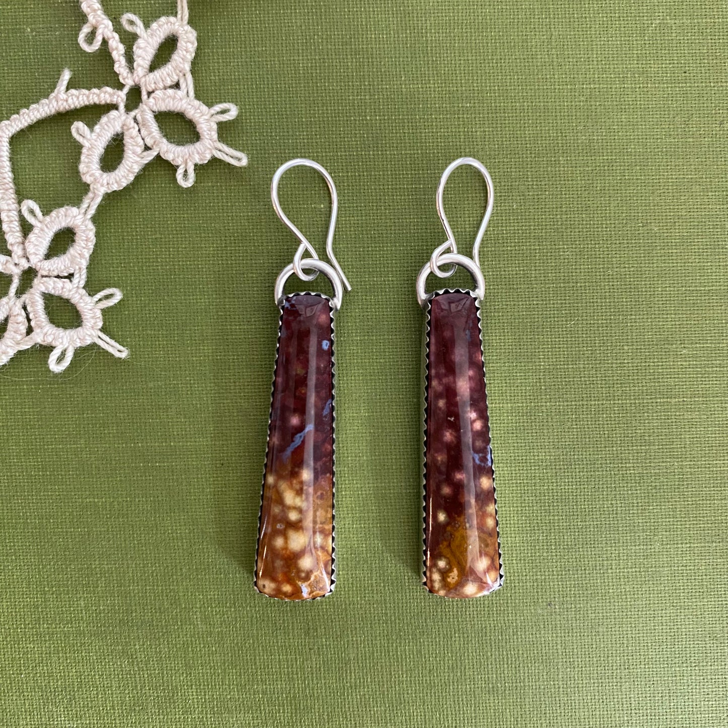 Jasper Earrings