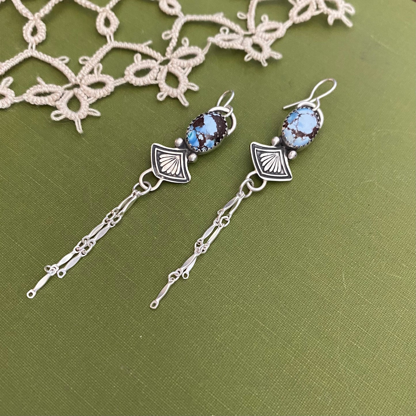 Golden Hills Turquoise Earrings