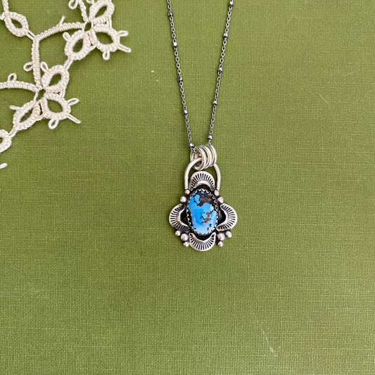 Golden Hills Turquoise Pendant