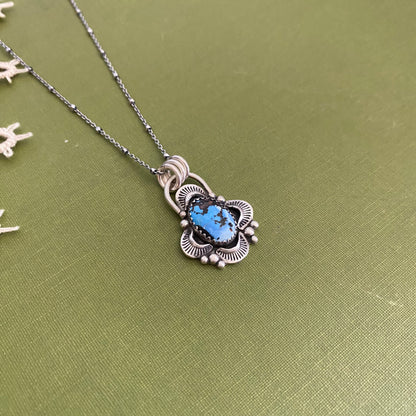 Golden Hills Turquoise Pendant