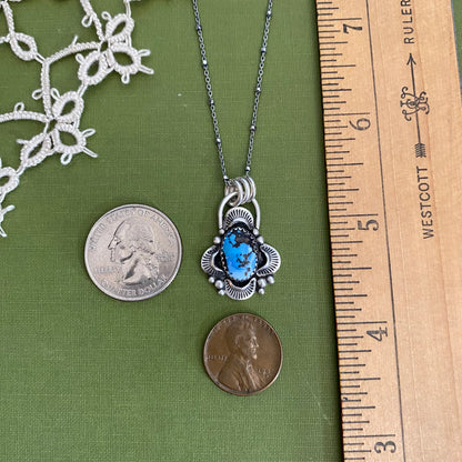 Golden Hills Turquoise Pendant