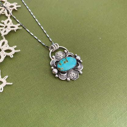 Pilot Mountain Turquoise Pendant