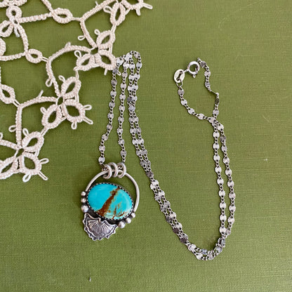 Pilot Mountain Turquoise Pendant
